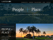Tablet Screenshot of landeavor.com